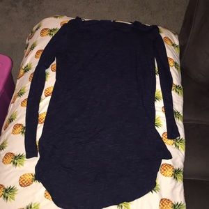 Dark blue/purple Apt 9 long sleeve top